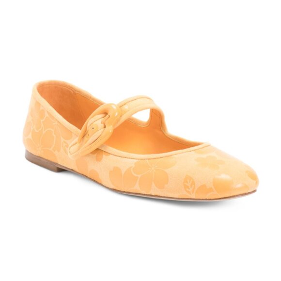 LARROUDE Amber Handmade In Brazil Verona Ballet Flats - Picture 1 of 3